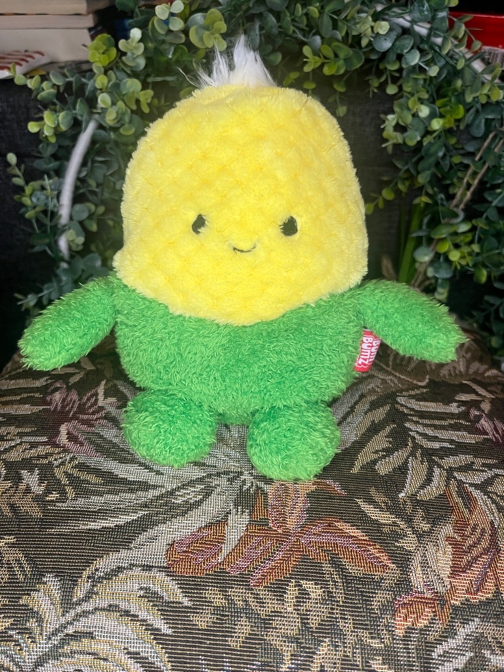 Corn- Toy - Yellow & Green Soft Stuffed Fruit